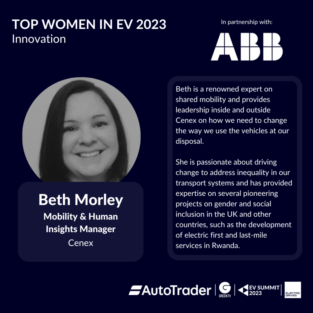 Beth Morley one of EV Summit’s Top Women